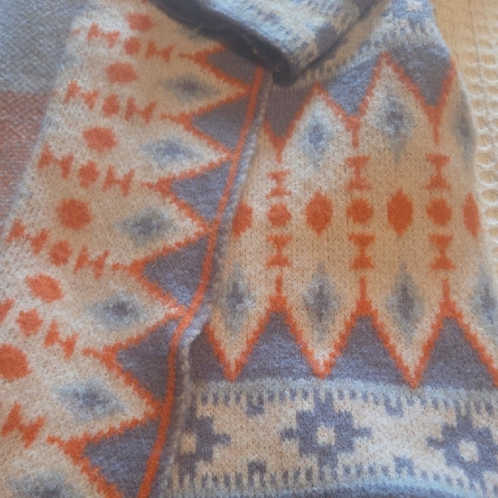 Aztec Patterned Open Front Cardigan With Pockets!! - image 2